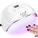 Lampada Unghie LED UV,72W Fornetto Unghie,Portatile Lampada per Unghie con Automatico Sensore, Display LCD,3 Timers da 60/80/99s