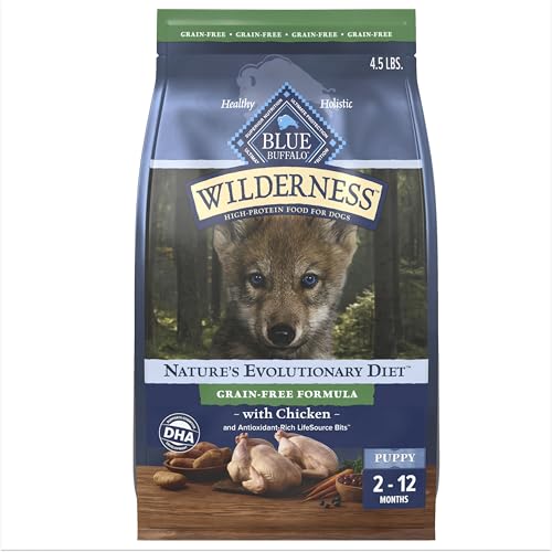 Blue Buffalo Wilderness High Protein Grain Free Natural Puppy Dry Dog Food