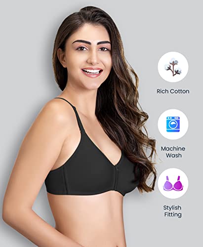 Image of Lyra Women's Cotton Non-Padded Bra