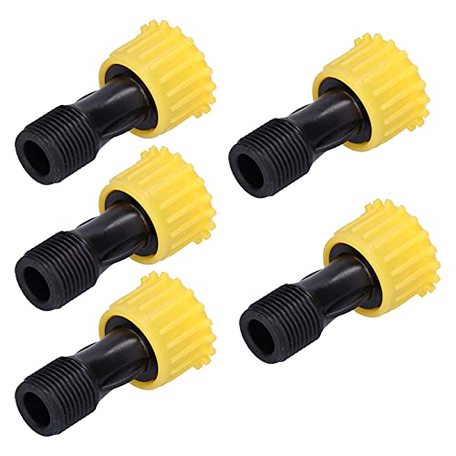 RASTKY Accesorios de Rociador Eléctrico Boquilla de Rociado Duradera con Rociado Fino para Riego de Jardines y Riego agrícola. Fácil de Instalar y Conectar a Manguera de Jardín, 5 Unidades