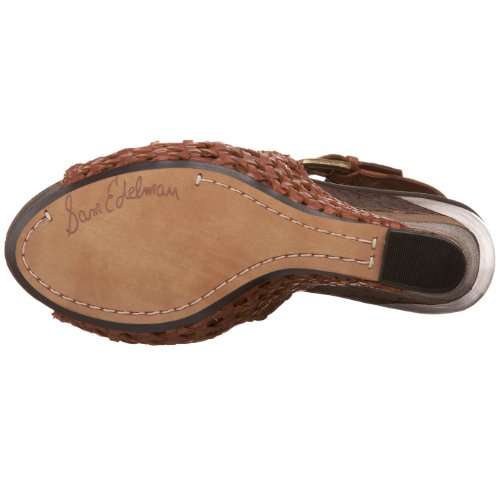 Image of Sam Edelman Women's Kasi Sandal,Saddle,10 M US