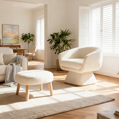 Sillón Plegable Sherpa Beige miniatura 1