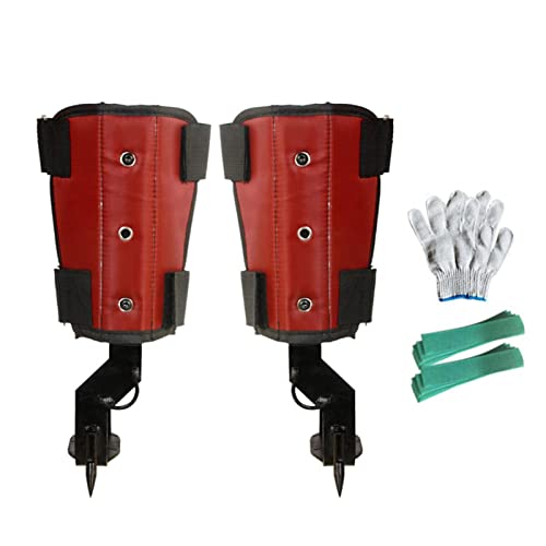Xinying Zapatos para trepar árboles, Herramientas Especiales para trepar árboles para amarrar los pies al Aire Libre, Equipo de Escalada de árboles para observación de Caza, recolección de Frutas