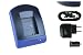 Produktbild Ladegerät (USB, KFZ, Netz) für GoPro AHDBT-201, AHDBT-301, AHDBT-302 / GoPro Hero3 & Hero3+ Black White Silver