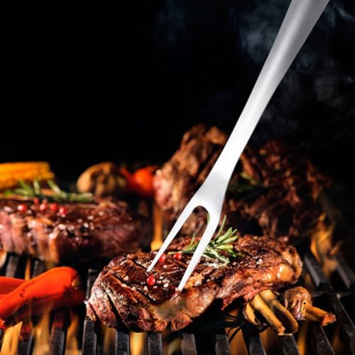 Set de herramientas para barbacoa de acero inoxidable 3 piezas miniatura 6
