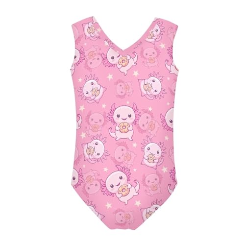 Image of Girls Swimsuit 3-14Y One Piece Swimwear Sleeveless Girls Bathing Suit
