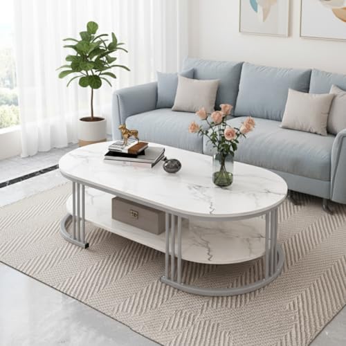 Image of Coffee Table Centre Table (Gry White)