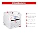 Canon imageCLASS MF289dw - Monochrome, Duplex, Wireless Laser Printer, All-in-One Print, Copy, Scan, Fax, Auto Document Feeder, 1 Year Limited Warranty, 35 PPM, White