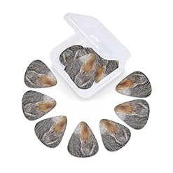 Squirrel Lot de 12 médiators pour guitare basse électrique acoustique - Les Beatles, Paul McCartney, John Lennon, RIngo Starr, George Harrison Squirrel Lot de 12 médiators pour guitare basse électrique acoustique – Image 6