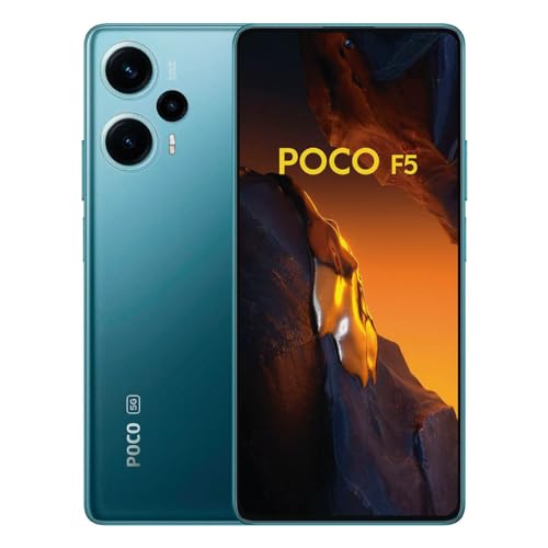 Xiaomi POCO F5 12GB/256GB Blå - AMOLED 6,67", Android 13, 64MP Kamera