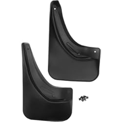 Guardabarro Corsa FROSCH EXP.SGFJK001 Guardabarros de Coche a Medida, Aletas Guardabarros, Aletas de Barro de Coche, 2 Piezas con Kit de fijación Delantero/Trasero, Negro