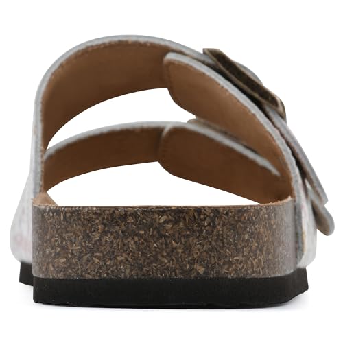 Image of WHITE MOUNTAIN Kids Girls' Helga Slide Footbed Sandal