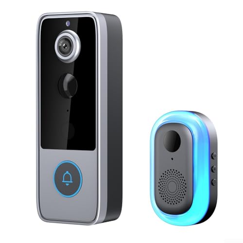 Timbre WiFi Tuya para evitar robos con visión nocturna e IP65 exterior 7