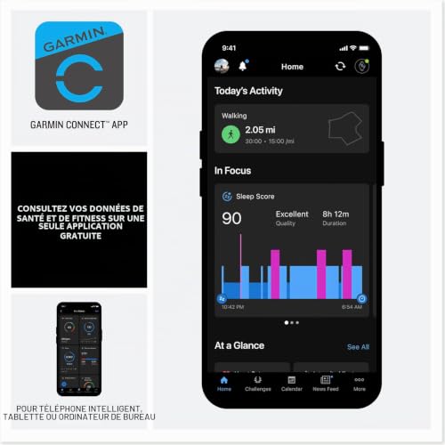 Garmin Venu 4 Bluetooth GPS 41mm AMOLED Or Sable Étanche 5ATM SpO2 Pulsomètre - vue 6