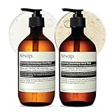Aesop Resurrection & Reverence Aromatique Hand Wash Set – Nourishing Hand Wash & Gentle Exfoliating Hand Soap Duo | Botanical Cleansers Made with Hydrating Essential Oil Blend | 16.9 oz Each (2 Pack)