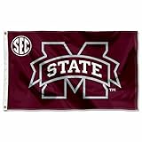 MSU Bulldogs SEC 3x5 Flag