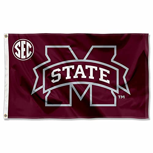 MSU Bulldogs SEC 3x5 Flag