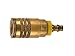 Coupler Body, Brass, Push On, 25 cfm