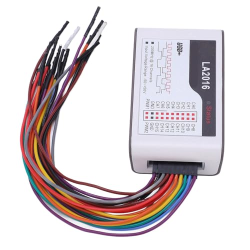 Analyseur logique USB pour isoler les pannes de signal numérique 16 canaux LA2016 200M