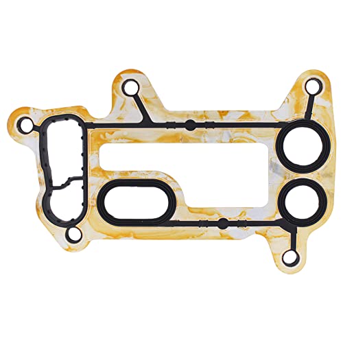Doo Engy Ölfilterdichtung Ölfiltergehäuse Dichtungssatz Motorölfiltergehäusedichtung Ölkühler Dichtringe mit O-Ring für 1er E81 E87 E88 E82 3er E90 E91 E92 E93 5er E60 E61 X1 E84 X3 E83 D3 E90 E92 E91