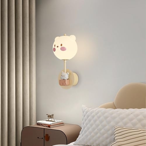Aplique de pared infantil para eliminar el miedo a la oscuridad con luz suave LED 7