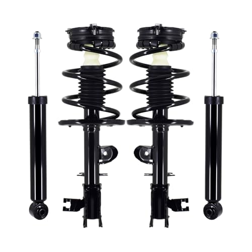 PM Auto Set 4 Front Quick Complete Strut-Coil Spring-Rear Shock For 2014-2020 Nissan Pathfinder FWD
