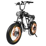 Powerful Brushless Motor: BAOLUJIE dual motor ebike for adults Peak 3000W brushless motor with 35MPH max speed. This motor is powerful and reliable and can handle any adventure with ease. Long-Range Removable Battery: 48V 20Ah lithium battery with 70...