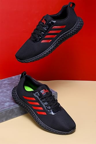Image of ATHCO Mens Kandy Memory Foam Comfort Shoes|Running|Walking|Training|Gym|Jogging|Sneaker|Athletic|Laceup|Flexible|Lightweight|Dailyuse|Sports|Casual|ExtraSoft|Fitness