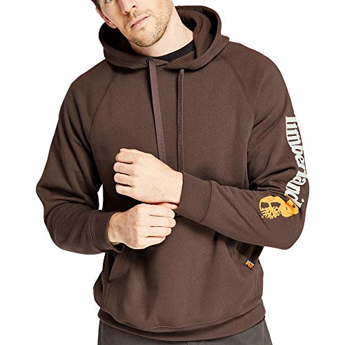 Timberland PRO Men's A1HVY Hood Honcho Sport Pullover - Large - Dark Brown