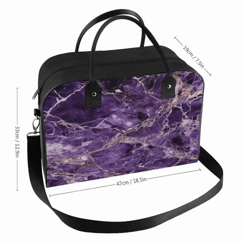 Maletín ligero para laptop Marble Purplem unisex miniatura 2