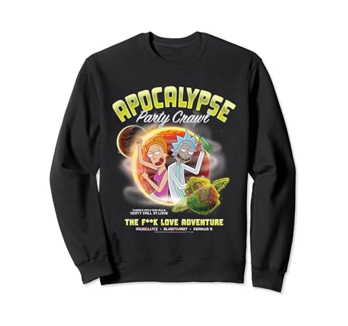 Image of Rick and Morty Apocalypse Party Crawl Sweatshirt