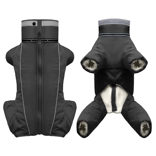 JULY'S SONG Chaqueta para perros, impermeable, forro polar, chaqueta cálida de invierno, ropa para invierno, otoño, perro pequeño