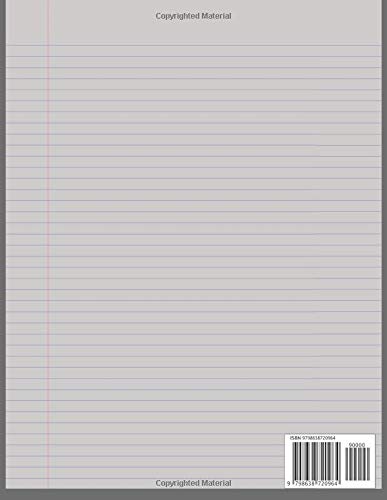 my GIGANTIC notebook: 8.5" x 11" (21.59 x 27.94 cm) - gray edition - 588 pages - Image 2