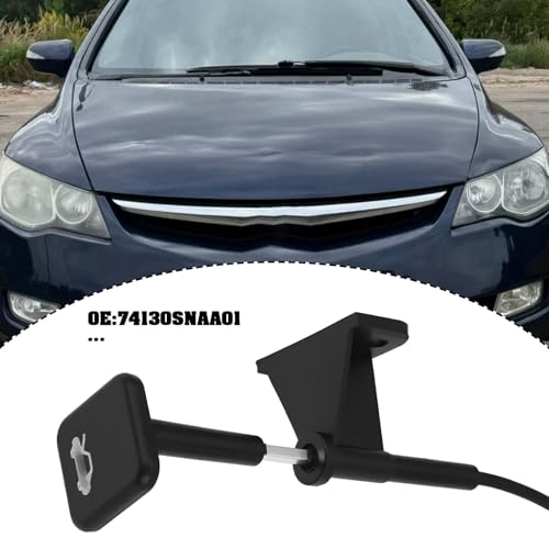 ECSiNG Car Hood Latch Release Cable 74130SNAA01 195cm Compatible with Honda Civic 2006–2011 by ECSiNG - Image 2