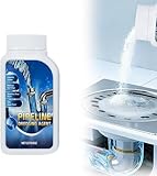 Strong Drain Cleaner for Kitchen, 2026 New Pipeline Dredging Agent, Fast Acting Drain Clog Remover for Home, Powerful Grease Dissolver for Bathroom, Unclog Toilet Clog And Kitchen Sink Pipe Unblocker