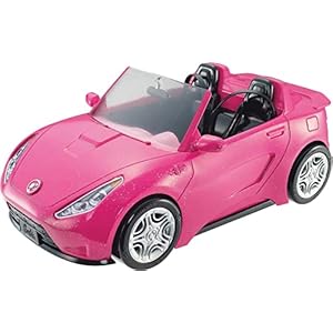Barbie Coche descapotable de muñecas (Mattel DVX59)