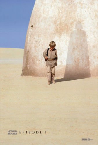 Twenty-three 24X36 Inch canvas poster Episode I - The Phantom Menace - Movie Poster (Advance)