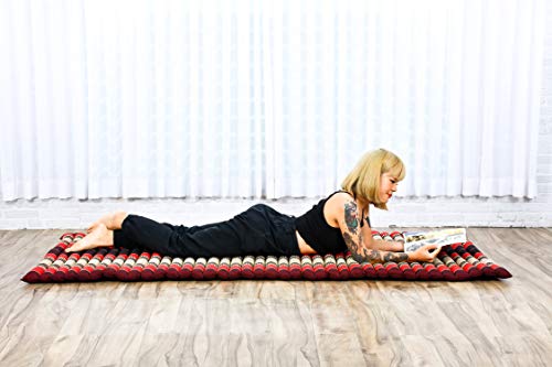 Image of Leewadee Wide Thai Roll Mat 75 x 39 inches Kapok Firm