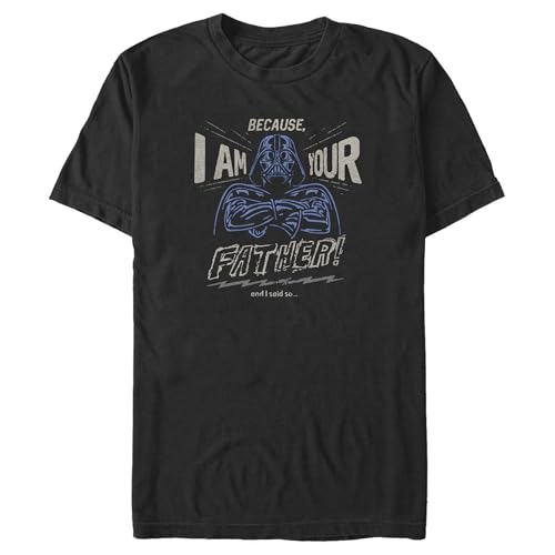 Haut Star Wars homme grande taille 4XL noir cadeau fête des pères