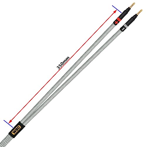 Cable de altavoz de 10 AWG ultra puro con conectores banana Eminence 7
