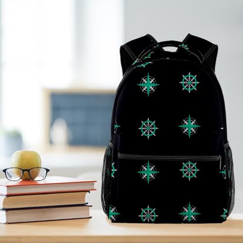 Sac de voyage décontracté multicolore avec grand compartiment de 40cm - 5