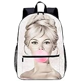 【Exquisites Design】: Dies ist ein 3D-gedruckter personalisierter Rucksack, sehr beliebt bei Kindern und Erwachsenen, 2 Seitentaschen, 1 Fronttasche mit Reißverschluss, einfaches und stilvolles Aussehen, Seitentaschen können Regenschirme, Wasserflaschen usw. aufbewahren, bequeme Aufbewahrung. Cartoons, Comics, Filme, Comics und Spiele sind alle auf dem Schulkegel gedruckt.