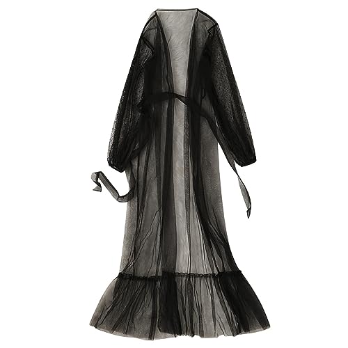 Pyjama sexy à jupe longue grande taille et robe de chambre chic