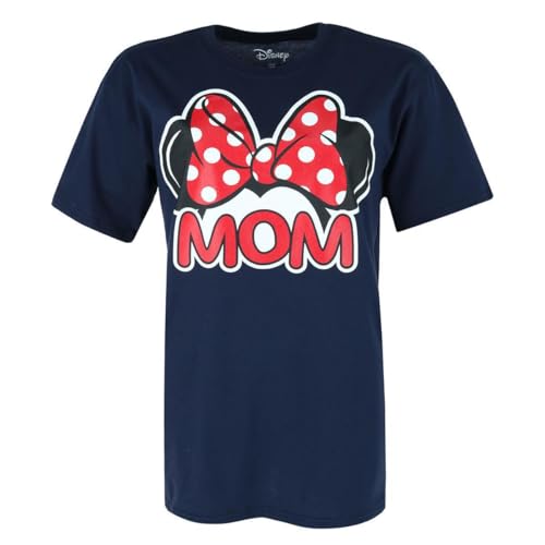 T-shirt Minnie Mouse Disney Jerry Leigh femme bleu marine en taille S coton