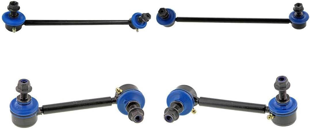 4x Front Rear Sway Bar Link Kit - Front Left & Right Sway Bar End Links Automotive Replacement Sway Bar Link Kits Compatible with TLX 2015 Compatible with TLX 2016 Compatible with TLX 2017