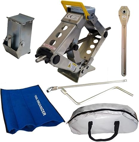 Gortech Ultra Heavy Duty Scissor Jack with Patented Step-Lever System