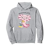 Photo Gallery readsalotl axolotl carino libro di lettura bookworm divertente axolotl felpa con cappuccio Photo Gallery readsalotl axolotl carino libro di lettura bookworm divertente axolotl felpa con cappuccio