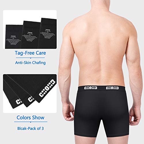 Image of Men's Underwear Micro Modal 3 Pack Boxer Briefs Men Fly