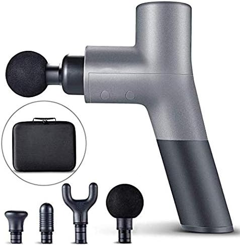 VI PRO Quiet Percussion Massage Gun - Professional Portable Deep Tissue Massage Gun for Athletes | Strong Handheld Percussion Massager | Massage Therapy and Recovery for The Entire Body