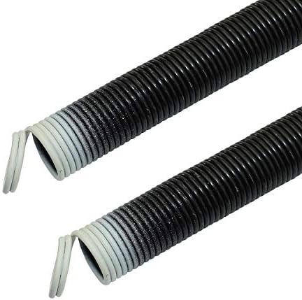 Garage Door Extension Spring 25x42x110 for 7' High Doors 110LB White (Qty 2)